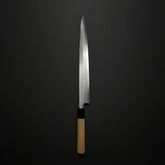 Hitohira Kikuchiyo Mosuke Silver #3 Yanagiba 300mm Ho Wood Handle (Saya)