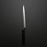 Akifusa Blue #2 Nashiji Sujihiki 200mm Ebony Handle
