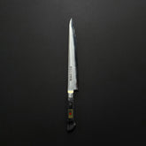 Kogetsu Carbon Sujihiki 240mm Pakka Handle