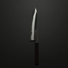 Hitohira Tanaka Kyuzo Blue #1 Migaki Gyuto 240mm Taihei Ebony Handle (Extra Height)