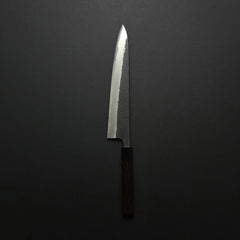 Akifusa Blue #2 Nashiji Gyuto 240mm Ebony Handle