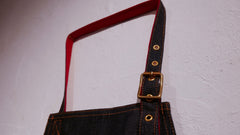 HI-CONDITION Selvage Denim Full Apron Blue Large