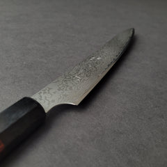 Hitohira Imojiya TH Damascus Petty 180mm Pakka Handle (Red)