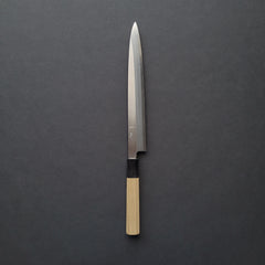 Hitohira Kikuchiyo Manzo White #3 Yanagiba 240mm Ho Wood Handle (Saya)