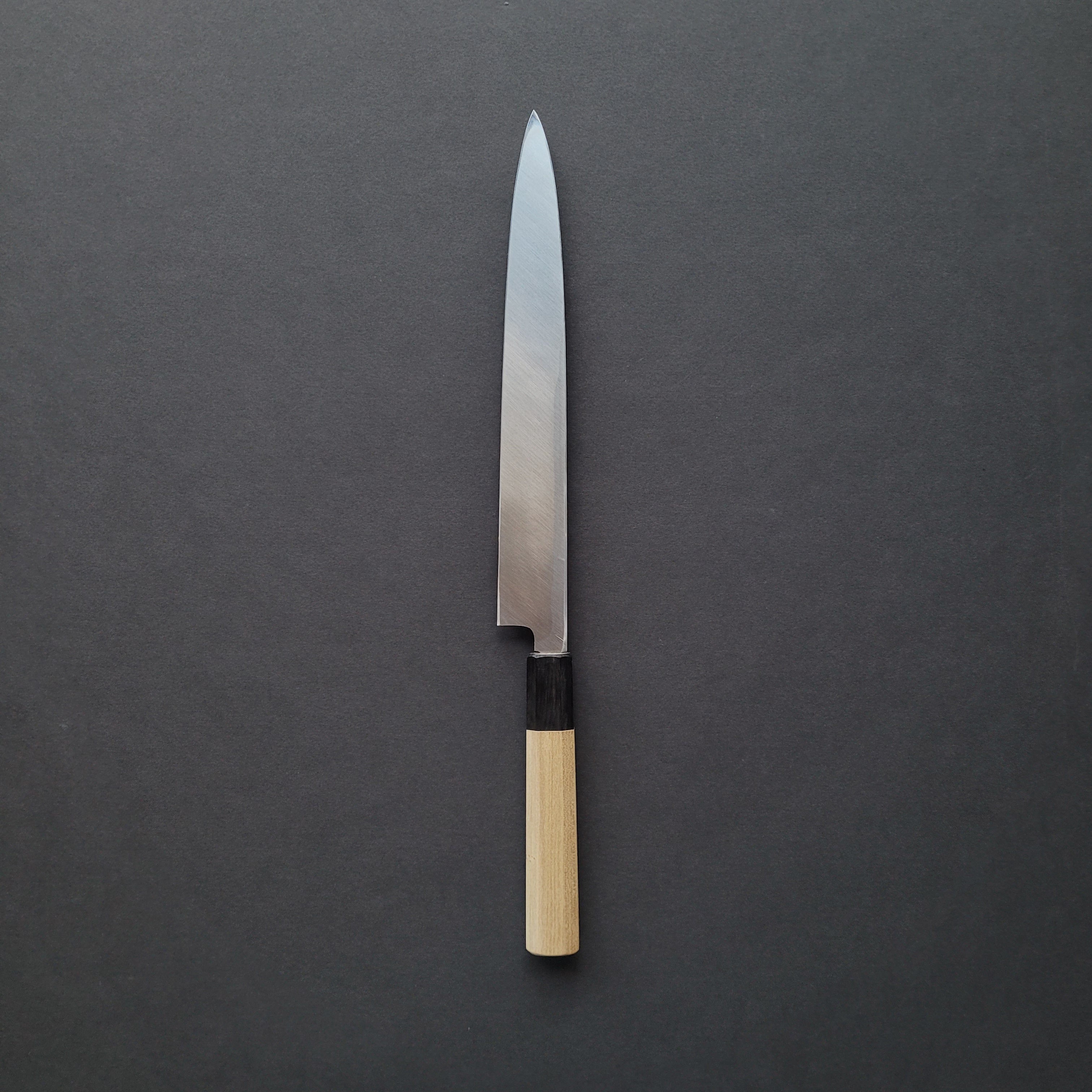 Hitohira Kikuchiyo Manzo White #3 Yanagiba 240mm Ho Wood Handle (Saya)