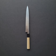 Hitohira Kikuchiyo Manzo White #3 Yanagiba 240mm Ho Wood Handle (Saya)