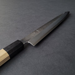 Hitohira Kikuchiyo Manzo White #3 Yanagiba 240mm Ho Wood Handle (Saya)