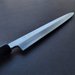 Hitohira Kikuchiyo Manzo White #3 Yanagiba 300mm Ho Wood Handle (D-Shape)