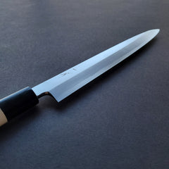 Hitohira Kikuchiyo Manzo White #3 Yanagiba 240mm Ho Wood Handle (D-Shape)