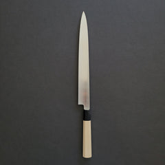 Hitohira Kikuchiyo Manzo White #3 Yanagiba 300mm Ho Wood Handle (Saya)