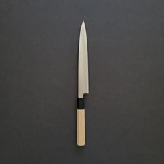 Hitohira Kikuchiyo Manzo White #3 Yanagiba 210mm Ho Wood Handle (Saya)