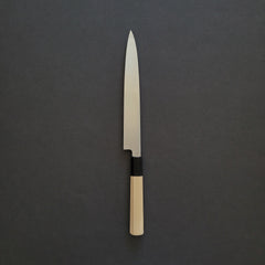 Hitohira Kikuchiyo Manzo White #3 Yanagiba 210mm Ho Wood Handle (Saya)
