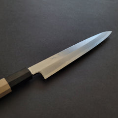 Hitohira Kikuchiyo Manzo White #3 Yanagiba 210mm Ho Wood Handle (Saya)