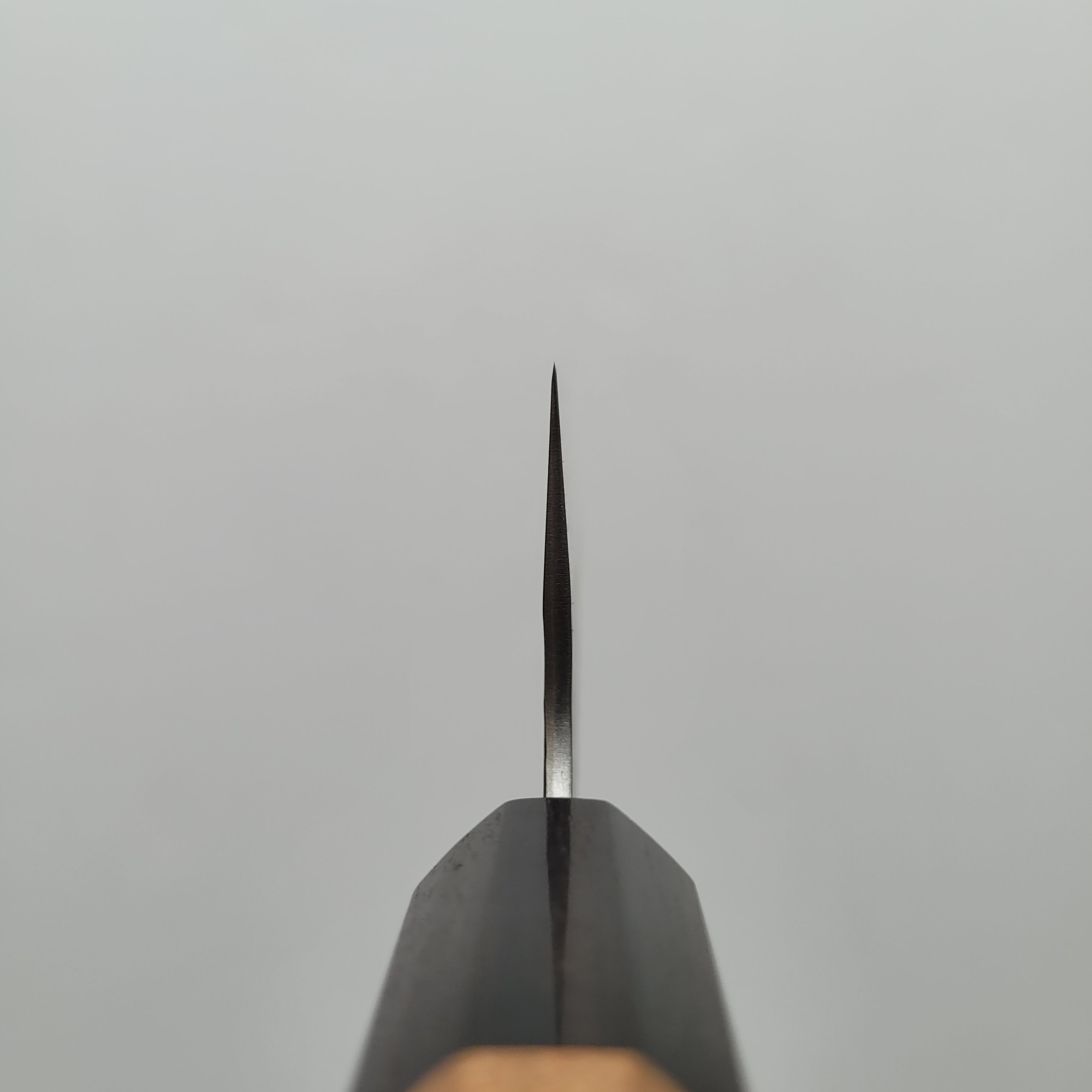 Hitohira Futana SB Kuro Tsuchime Santoku 170mm Cherry Wood Handle