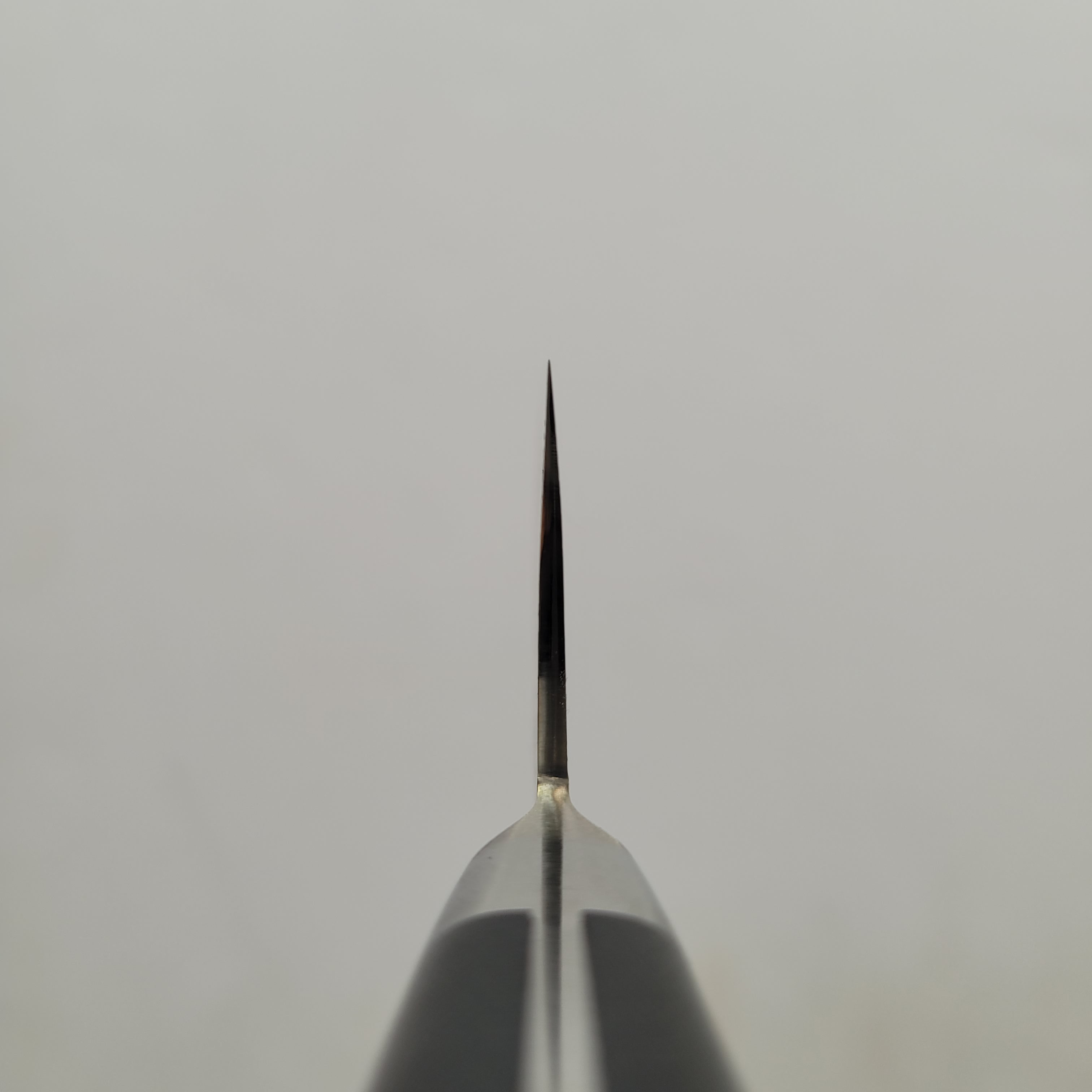 Hitohira FJ SG2 Nickel Damascus Santoku Linen Micarta Handle