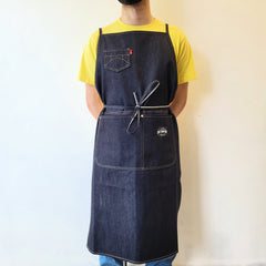 HI-CONDITION Selvedge Denim Apron X Shoulder