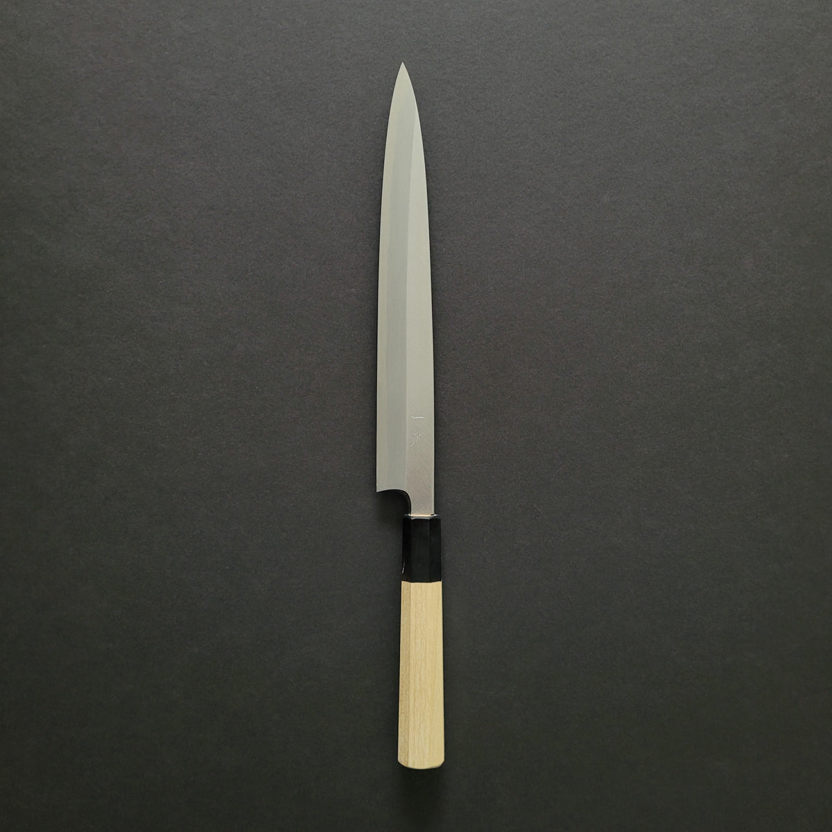 Hitohira Kikuchiyo Manzo White #3 Left-Handed Yanagiba 240mm Ho Wood Handle