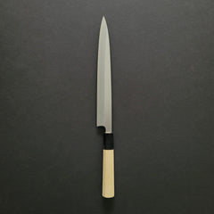 Hitohira Kikuchiyo Manzo White #3 Left-Handed Yanagiba 240mm Ho Wood Handle