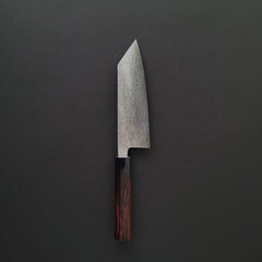 Hitohira Setsu Forged VG-10 Damascus Bunka 170mm Rosewood Handle