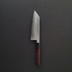 Hitohira Setsu Forged VG-10 Damascus Bunka 170mm Rosewood Handle