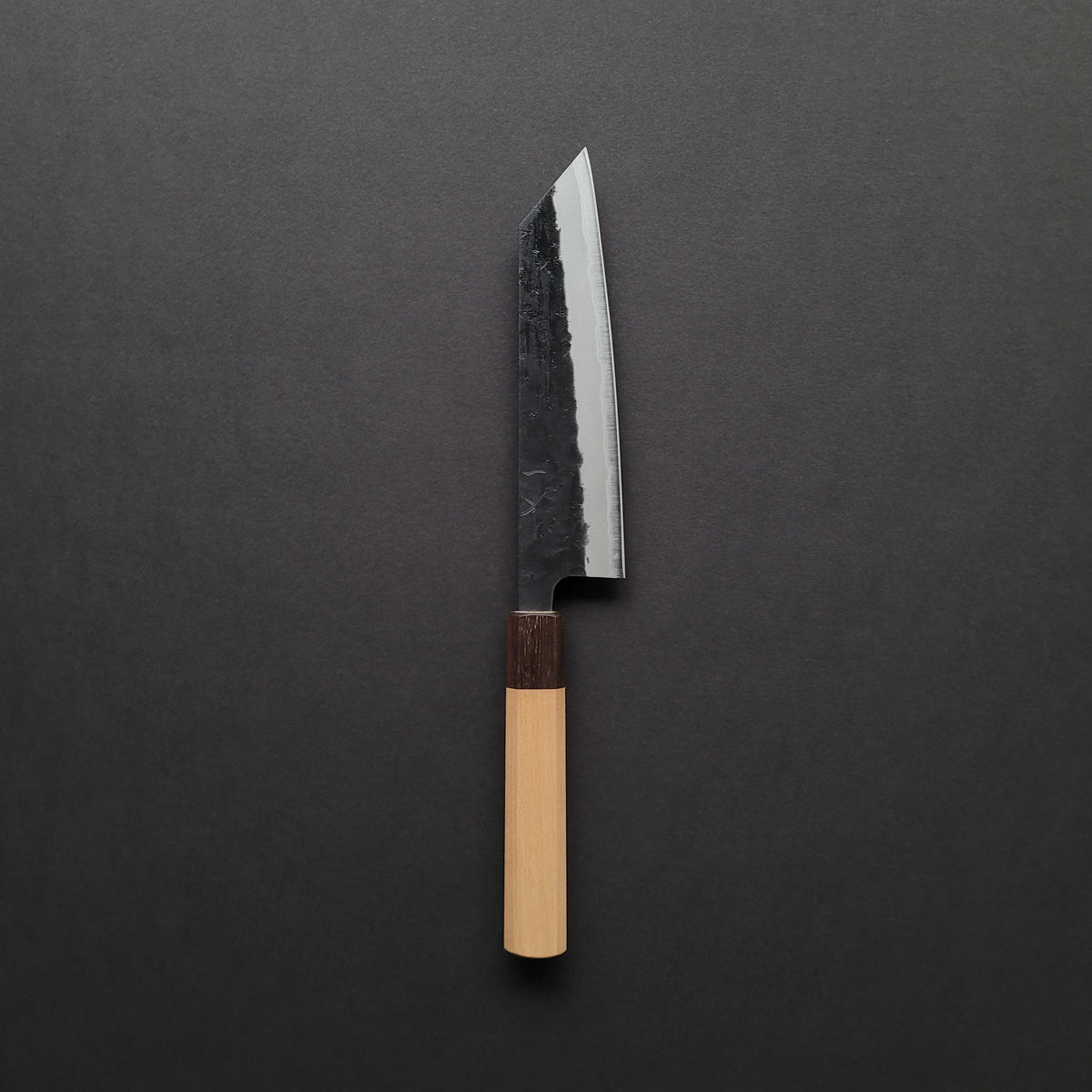 Hitohira Futana SB Kuro Nashiji Bunka 170mm Cherry Wood Handle