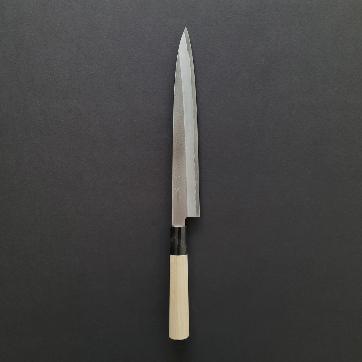 Hitohira Gorobei Blue #2 Yanagiba 240mm Ho Wood Handle (D-Shape)