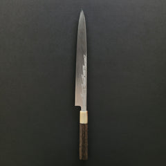 Hitohira Kikuchiyo Mosuke Kikko Blue #1 Yanagiba 300mm Ziricote Handle (Saya)