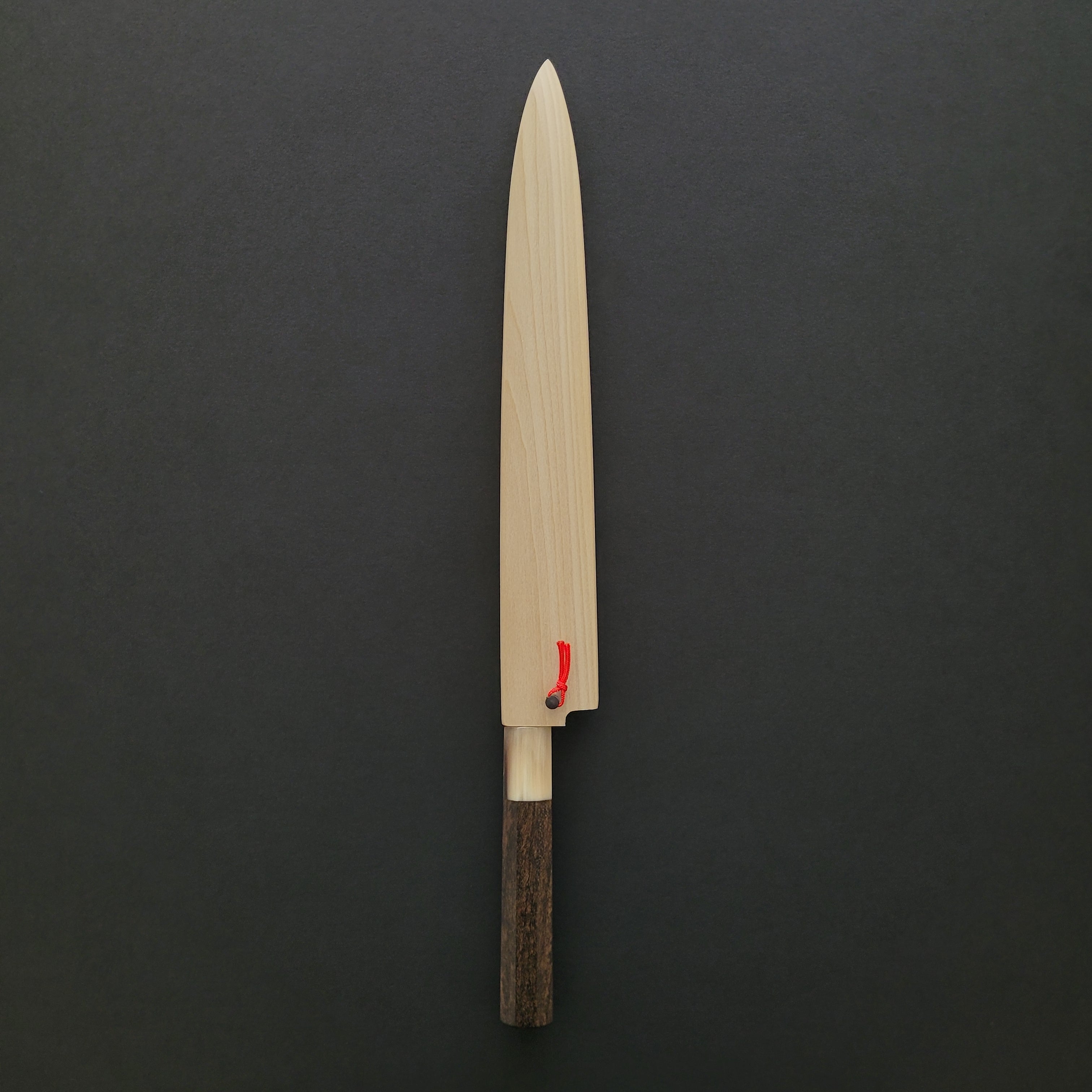 Hitohira Kikuchiyo Mosuke Kikko Blue #1 Yanagiba 300mm Ziricote Handle (Saya)