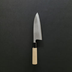Hitohira Gorobei White #3 Deba 165mm Ho Wood Handle