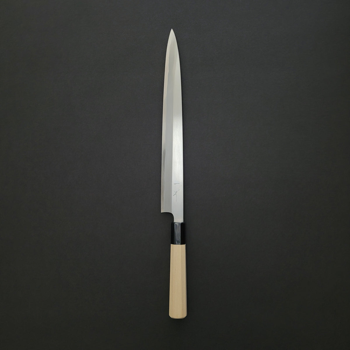 Hitohira Togashi White #1 Tachi Left-Handed Yanagiba 300mm Ho Wood Handle (Saya)