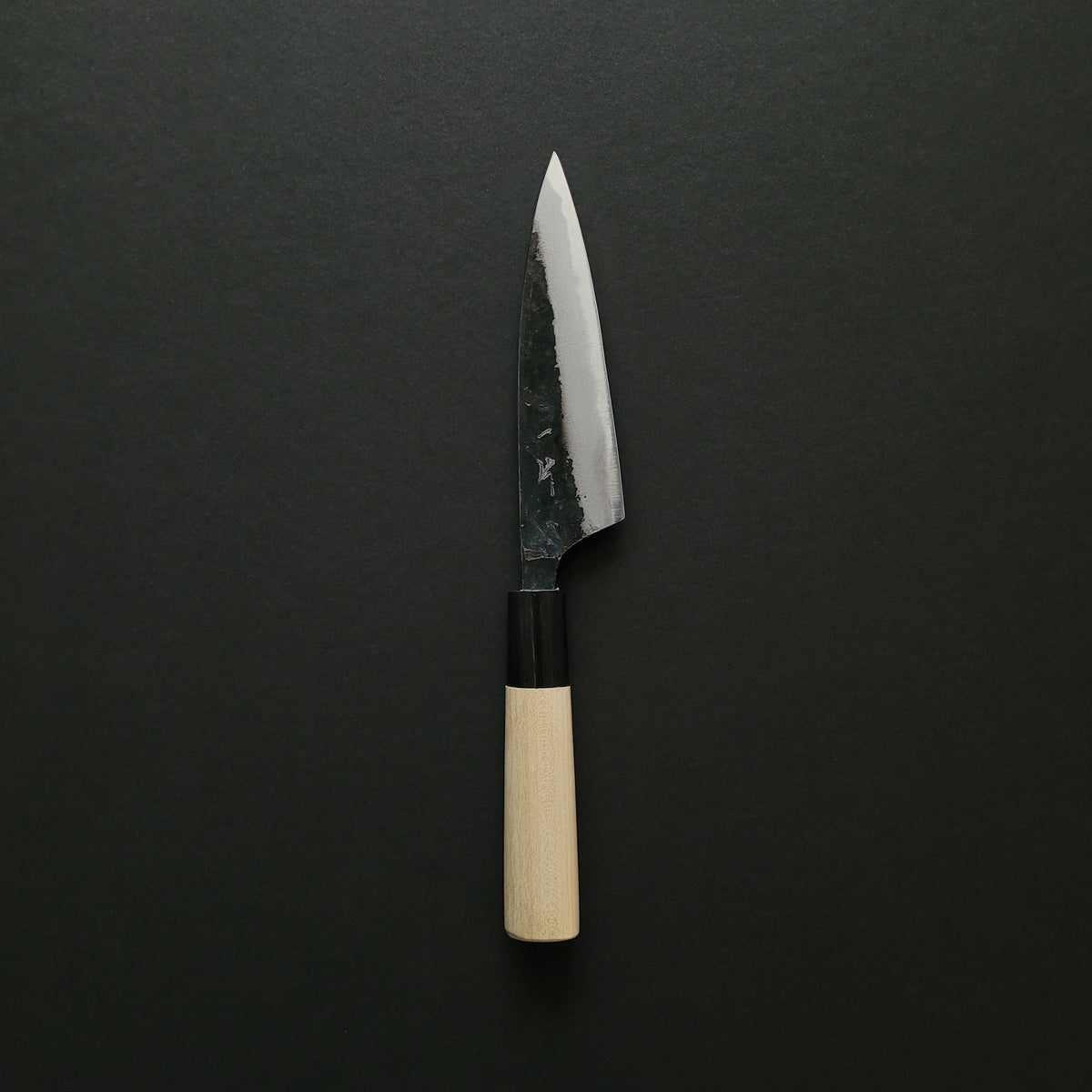 Hitohira Tosa Kurouchi Blue #2 Double Bevel Deba 120mm Ho Wood Handle