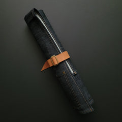 Kaneshige Okayama Selvedge Denim 9 Pockets Knife Roll