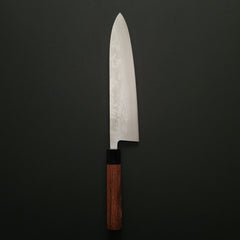 Hitohira Setsu Forged VG-10 Damascus Gyuto 240mm Jutan Handle