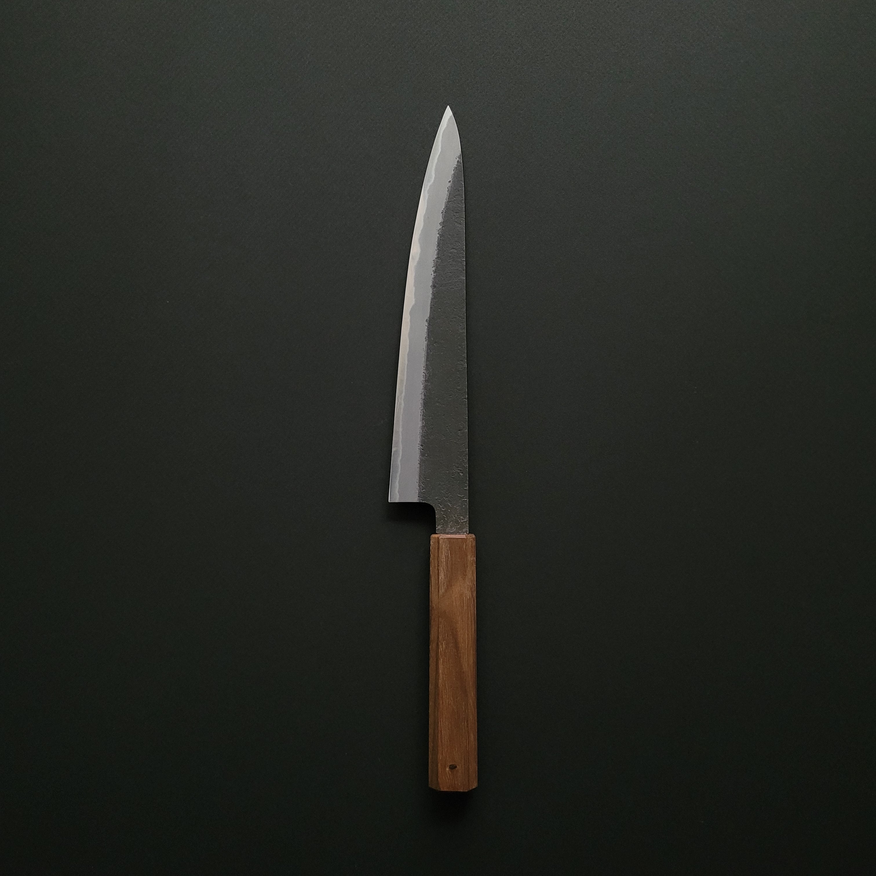Ajikataya Nashiji White #2 Sujihiki 210mm Walnut Handle