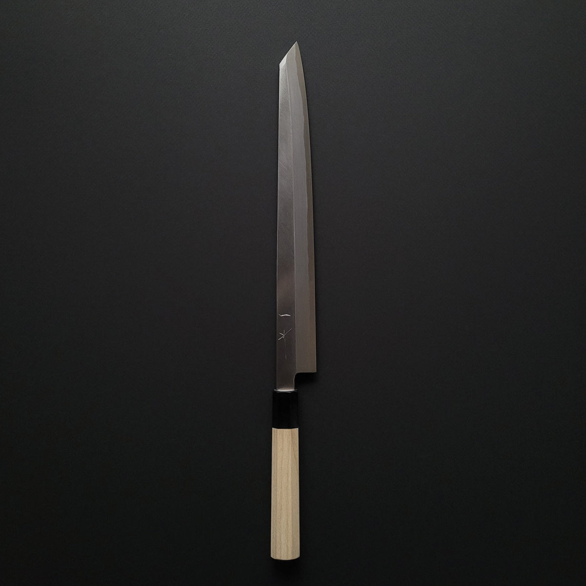 Hitohira Kikuchiyo Manzo Blue #2 Kiritsuke Yanagiba 300mm Ho Wood Handle (Saya)