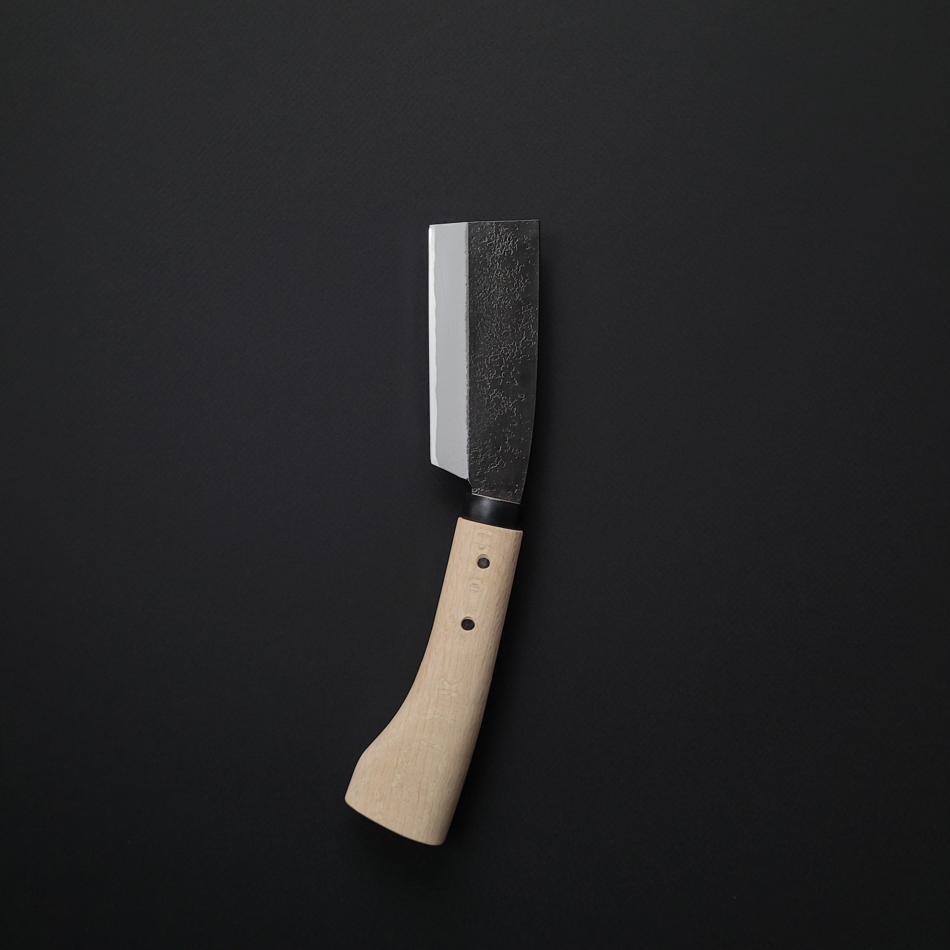 Ajikataya Kurouchi Hatchet 105mm Oak Handle (Double Bevel)