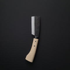 Ajikataya Kurouchi Hatchet 105mm Oak Handle (Double Bevel)