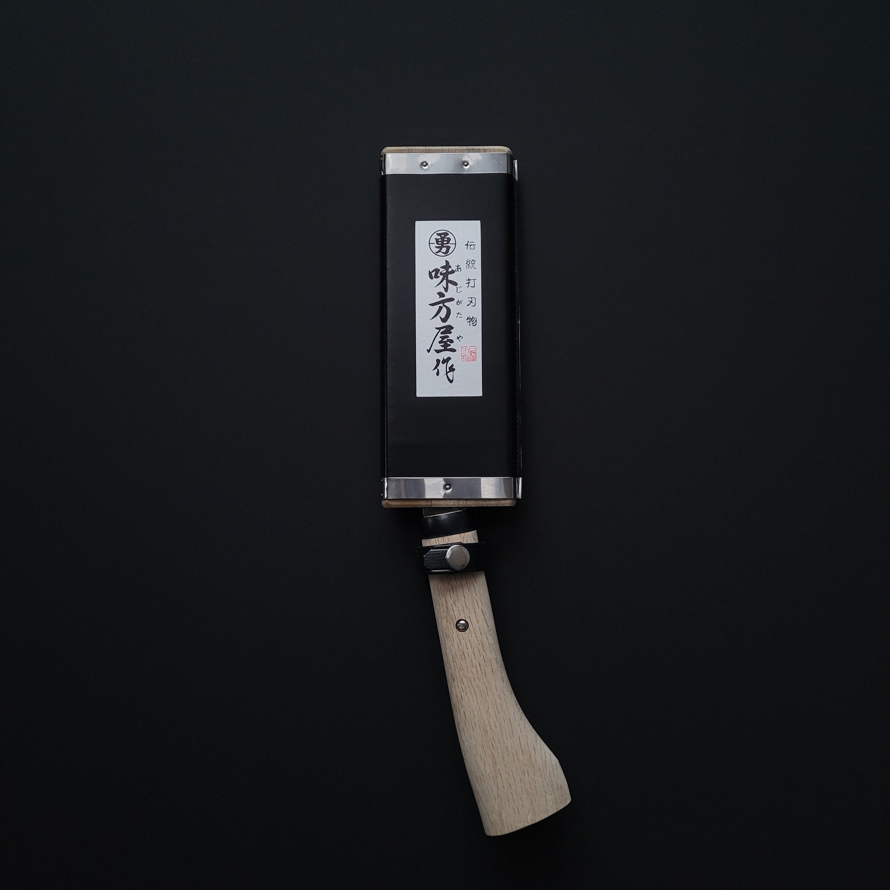 Ajikataya Tsuchime Hatchet 150mm Oak Handle (Double Bevel)