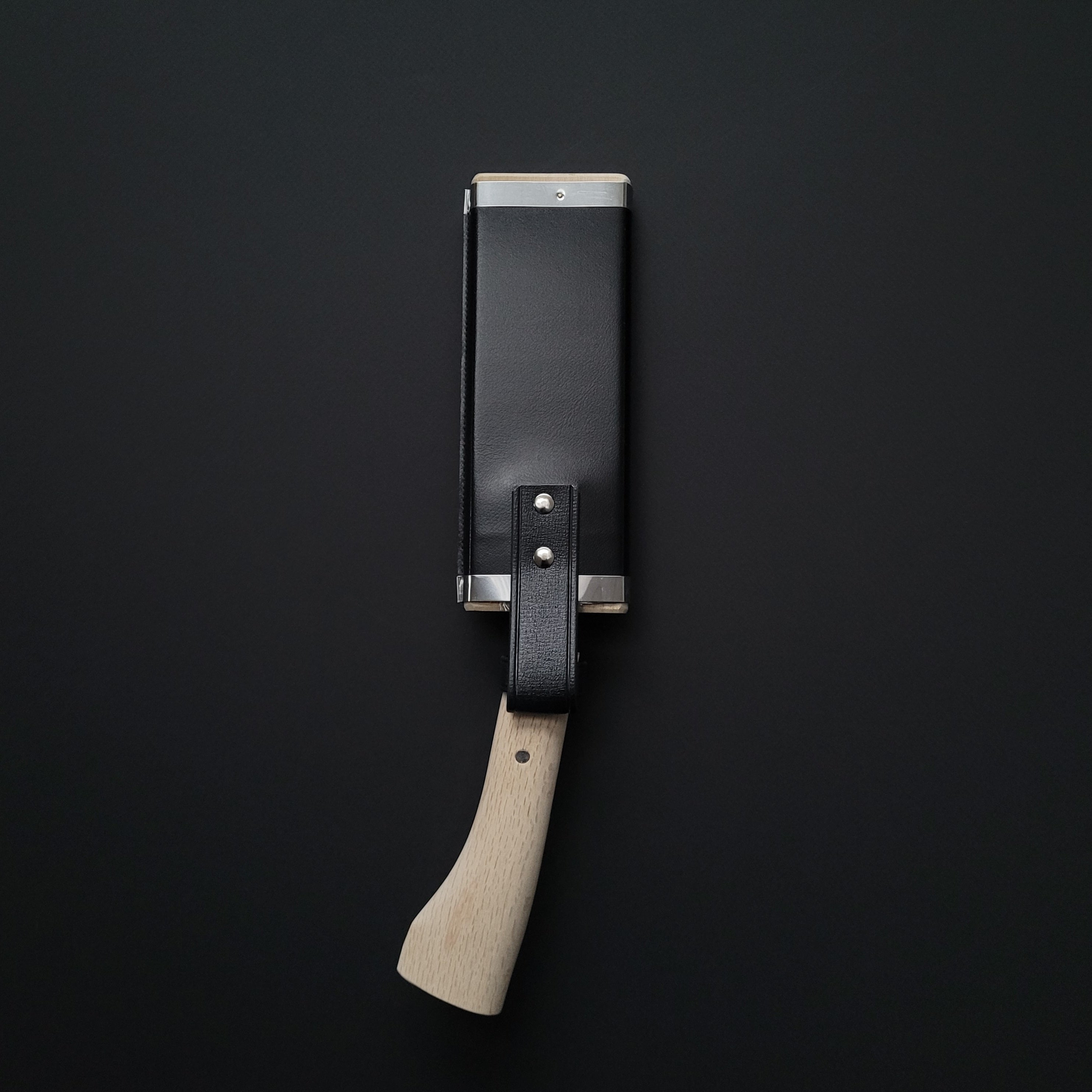 Ajikataya Tsuchime Hatchet 150mm Oak Handle (Double Bevel)