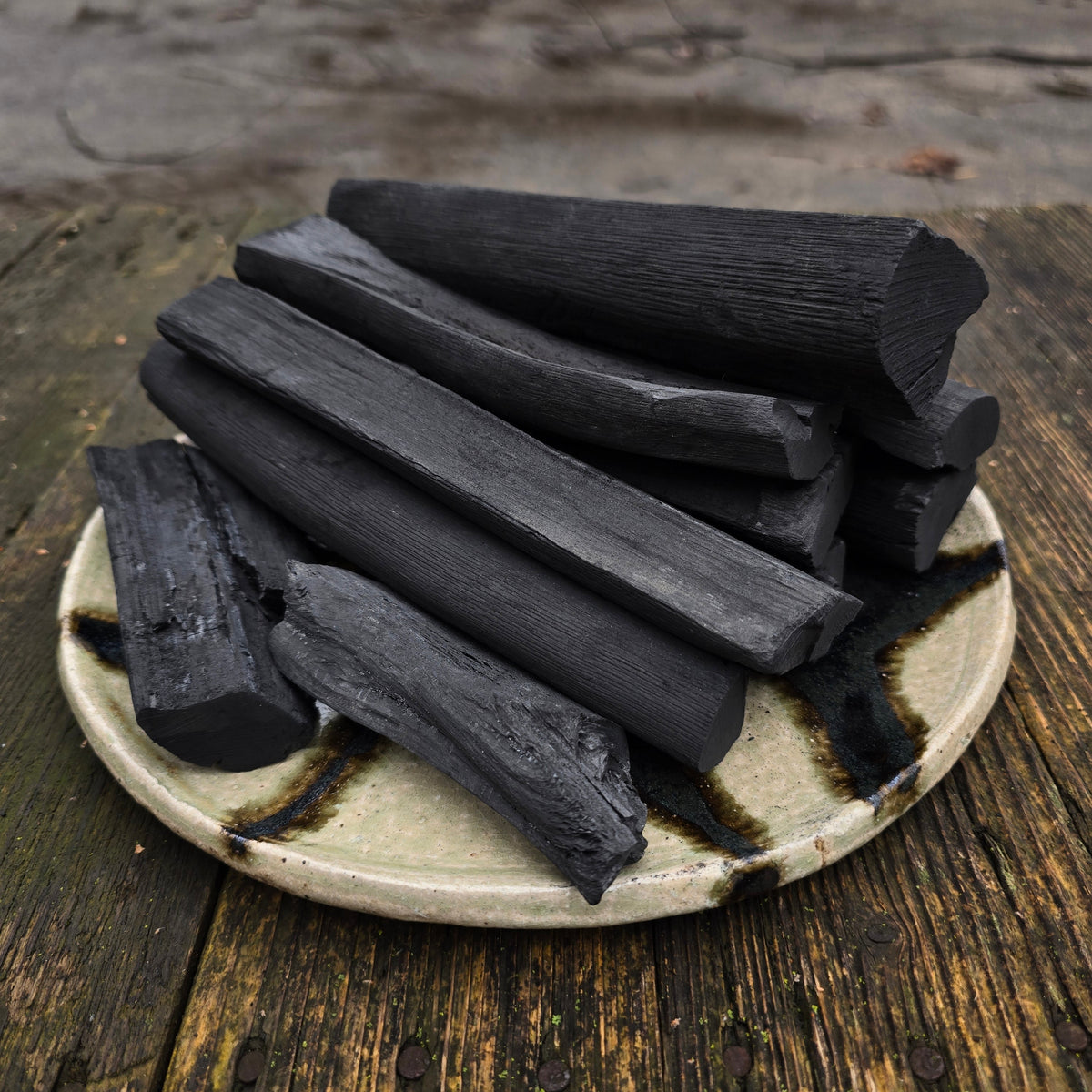 Komon Green Gnome Wari Large Hyuga-Binchotan 1kg (Charcoal)