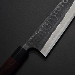 Akifusa Blue Super Tsuchime Damascus Gyuto 240mm Rosewood Handle