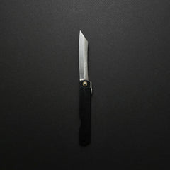 Higonokami Mono Folding Knife Large Iron Handle (Black Handle)