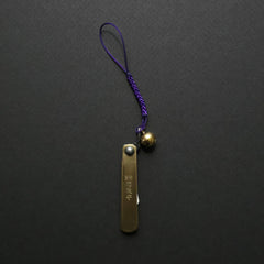 Higonokami Folding Knife Mini Brass Handle (With Bell)