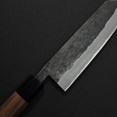 Hitohira Harima Forged Blue #2 Stainless Clad Kurouchi Bunka 165mm Walnut Handle