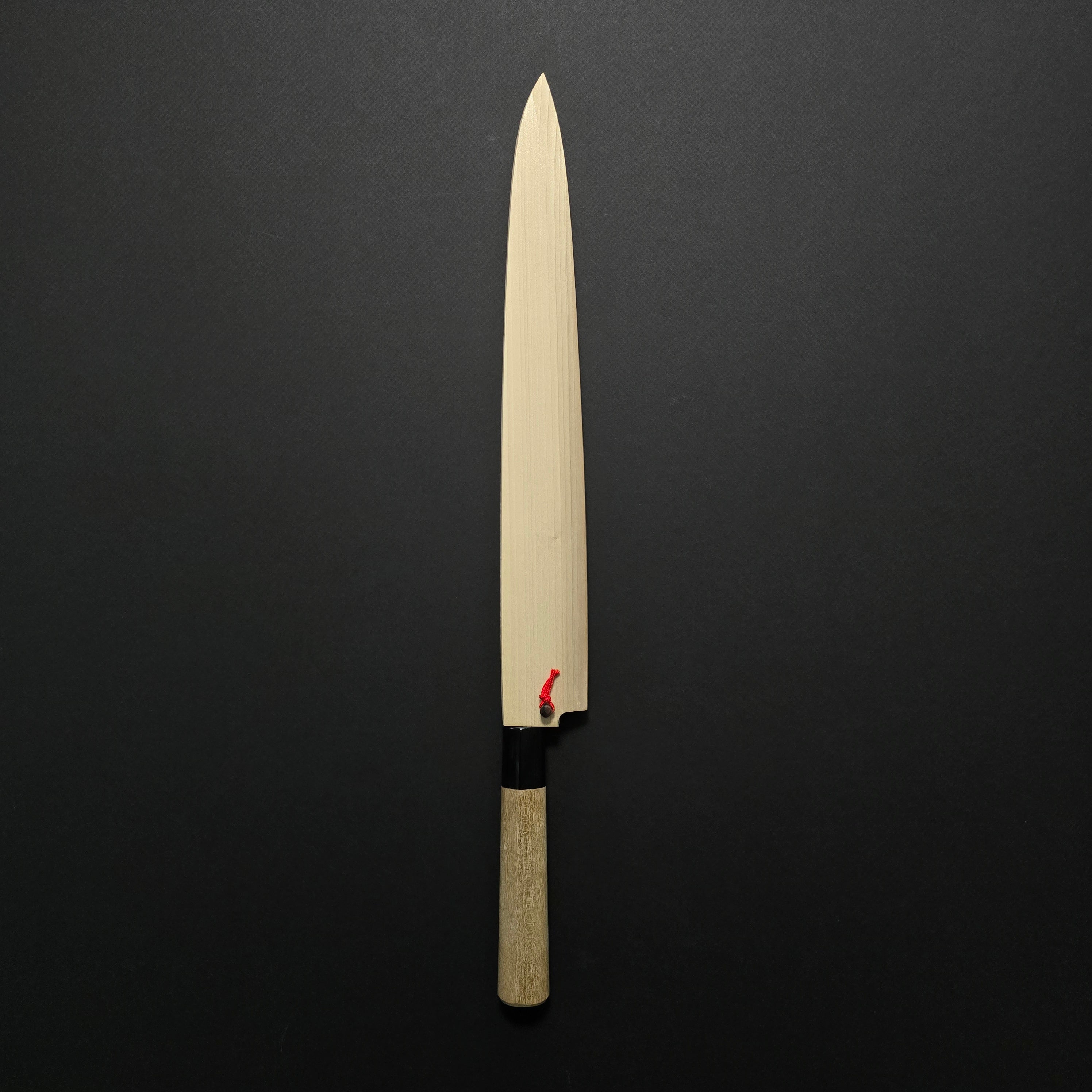 Hitohira Togashi White #2 Yanagiba 330mm Ho Wood Handle (D-Shape/ Saya)