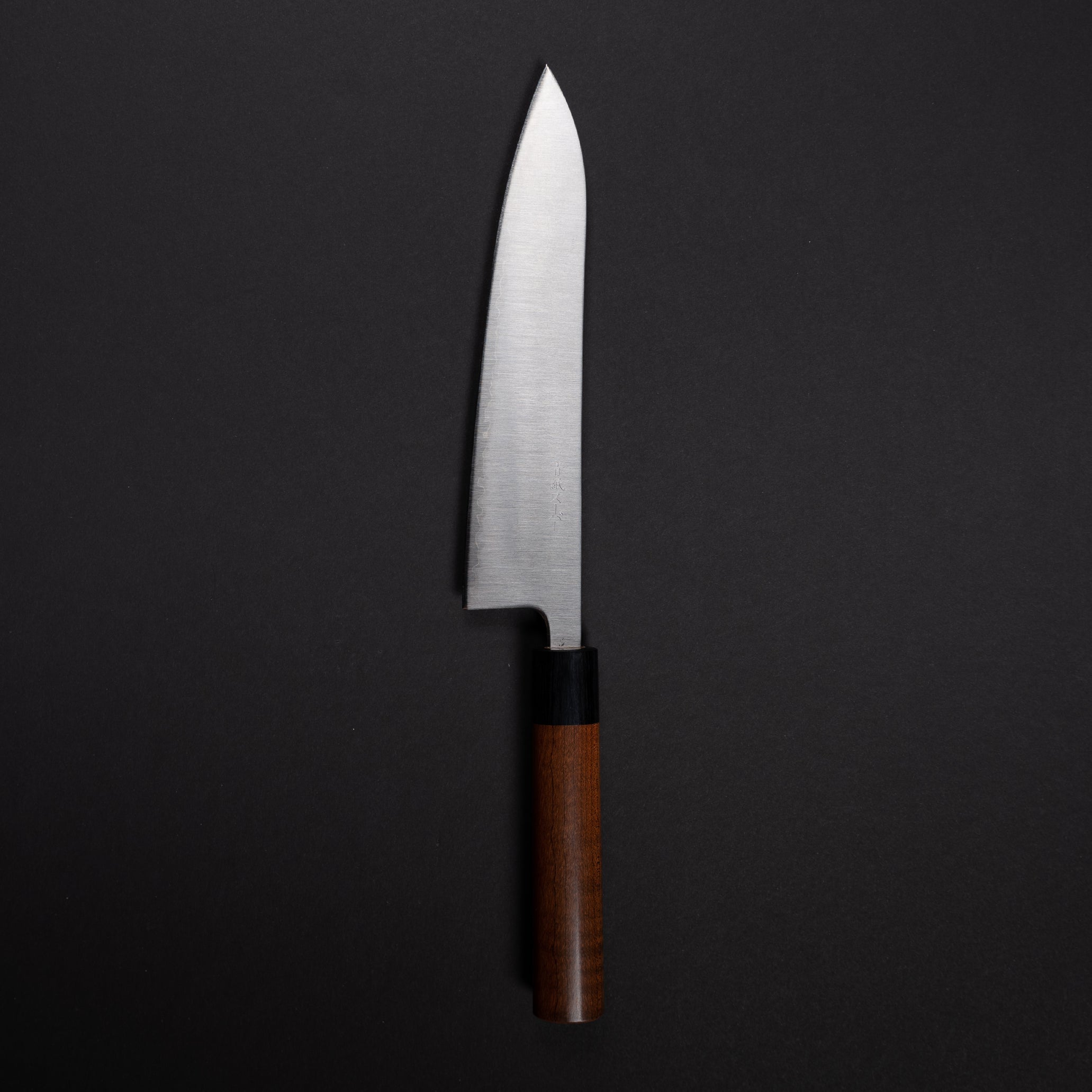 Akifusa Blue Super Migaki Gyuto 210mm Maple Handle