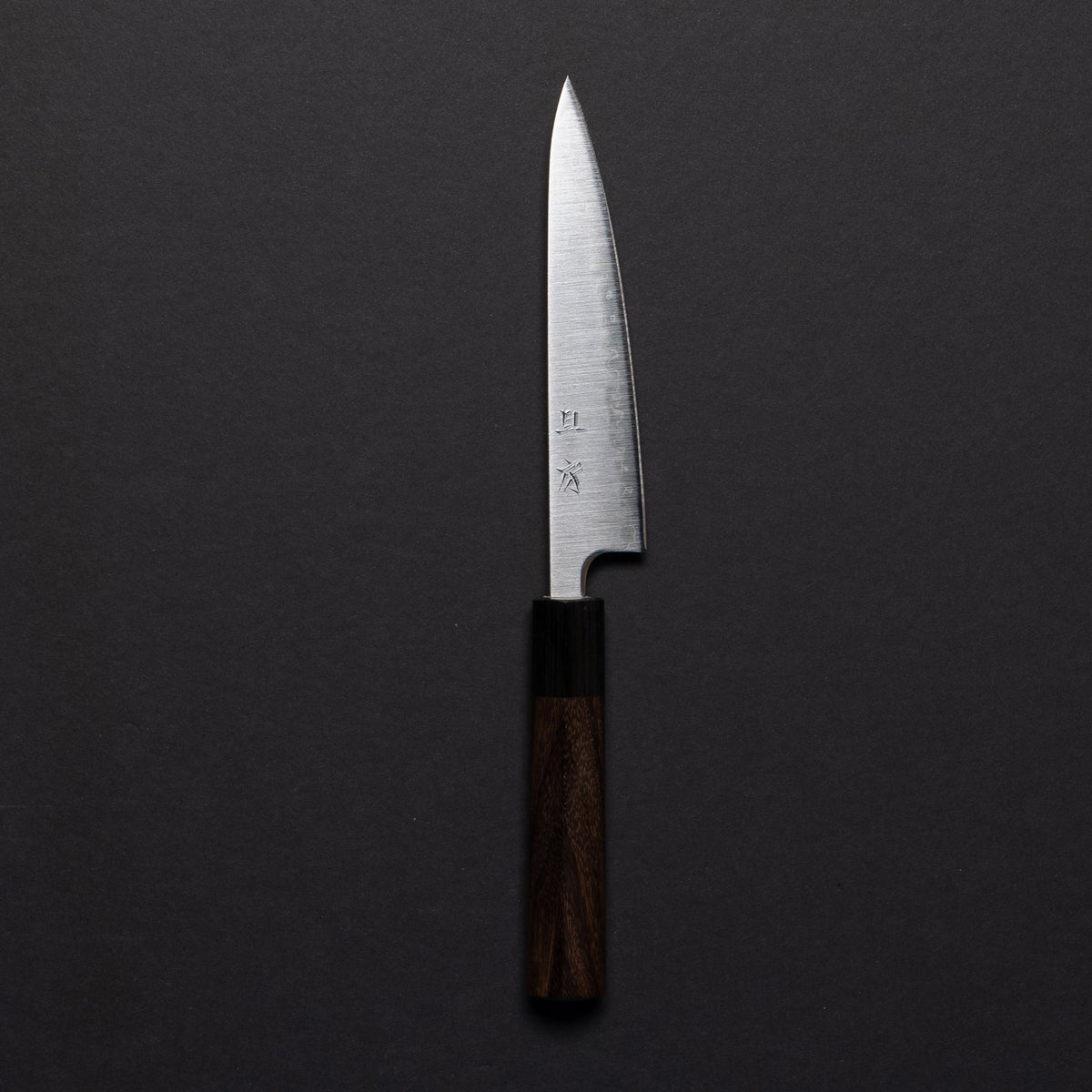 Akifusa Blue Super Migaki Petty 135mm Rosewood Handle