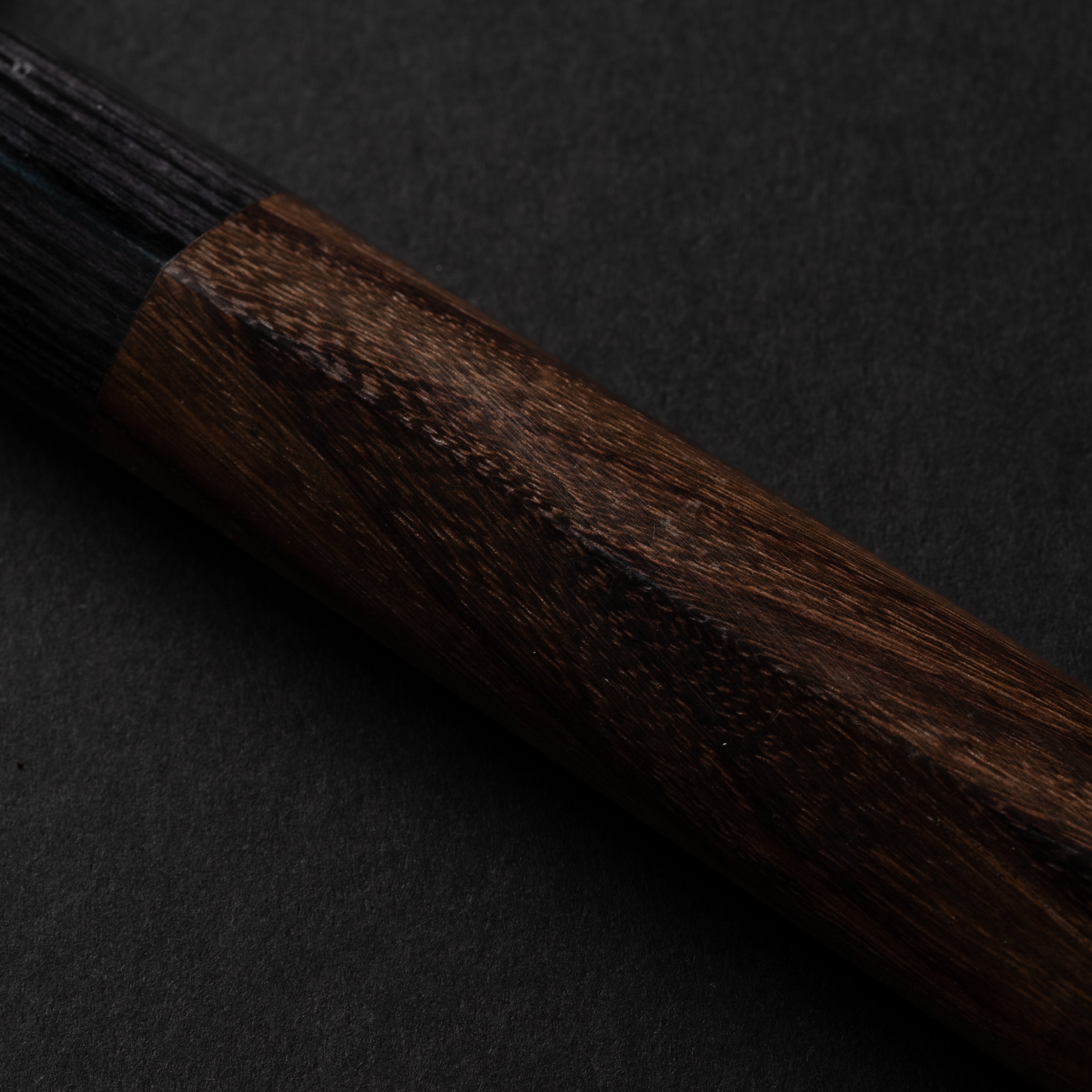 Akifusa Blue Super Migaki Petty 135mm Rosewood Handle