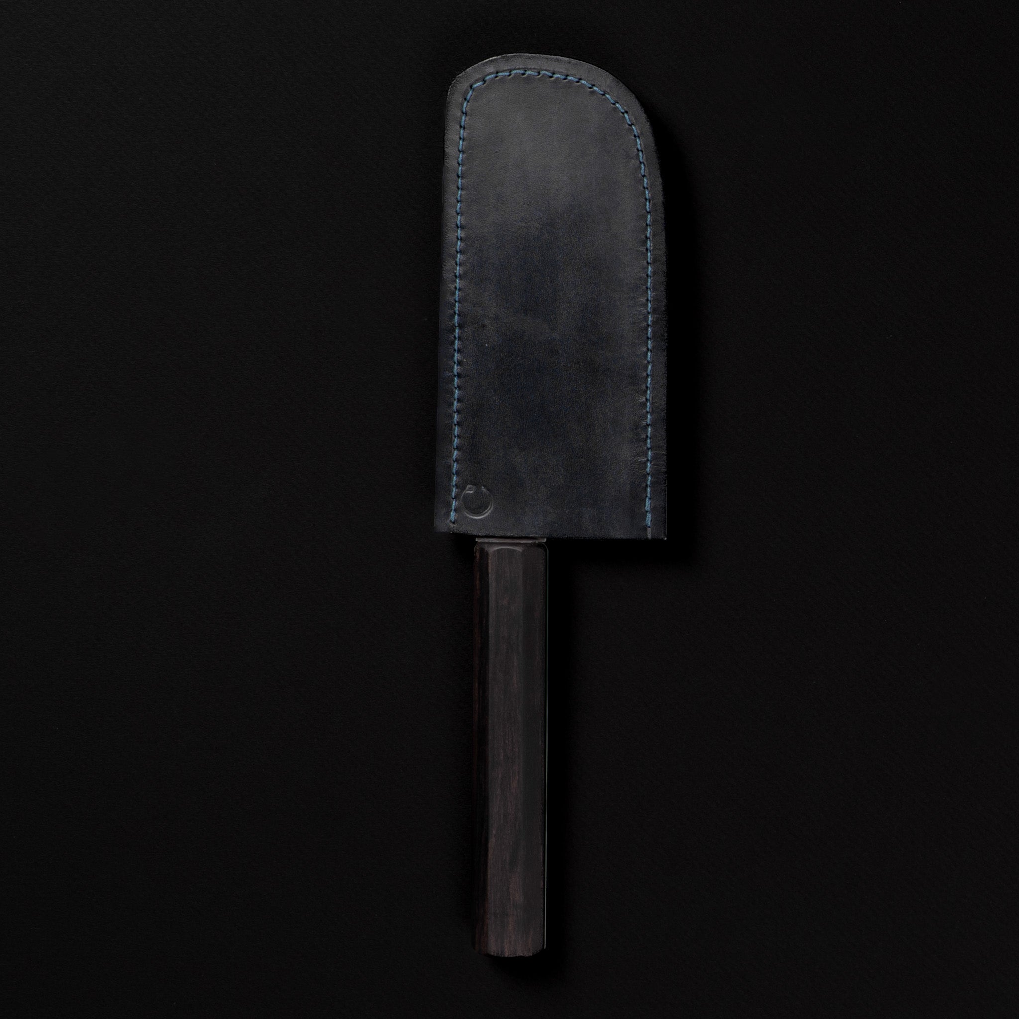Crane Culinary Rustic Migaki Nakiri 120mm Gaboon Ebony Handle