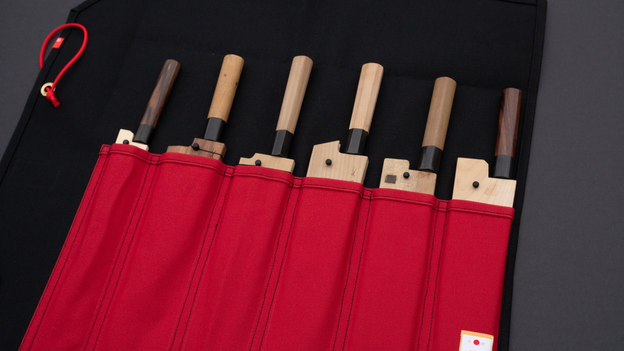 HI-CONDITION Hanpu Canvas 6 Pockets Knife Roll Tosho Edition